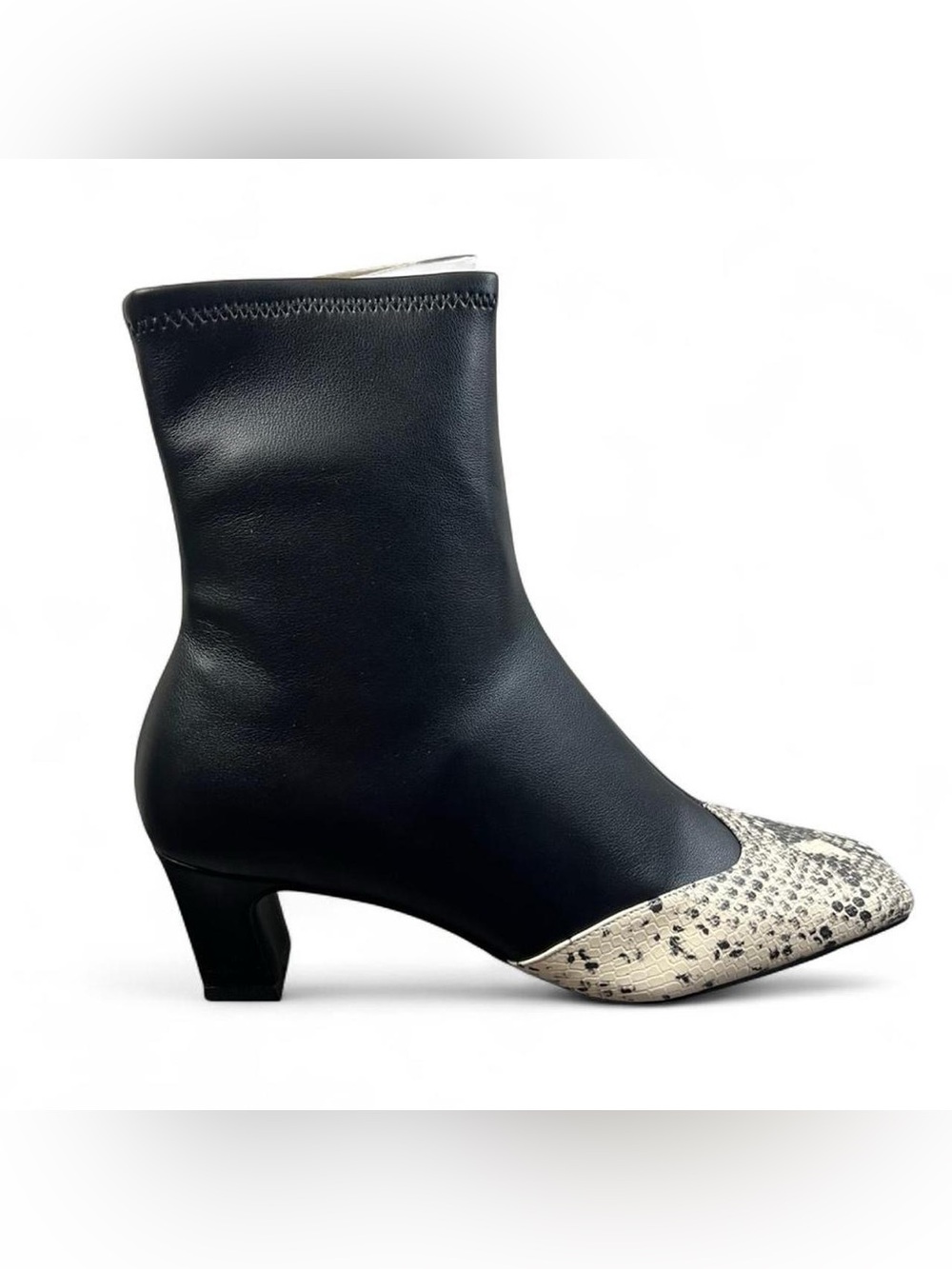 Womens Steve Madden Jeter Snake Print Boots size 9.5